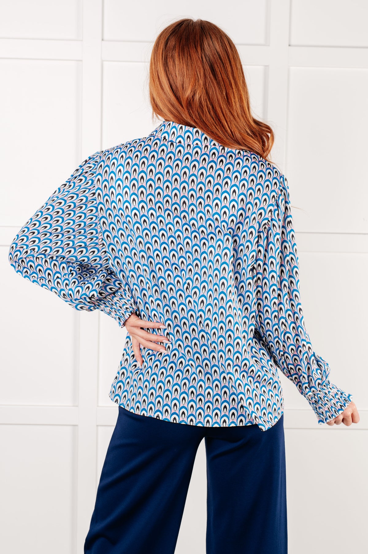 Skies Above Patterned Button Up Shirt - 1/7/2025