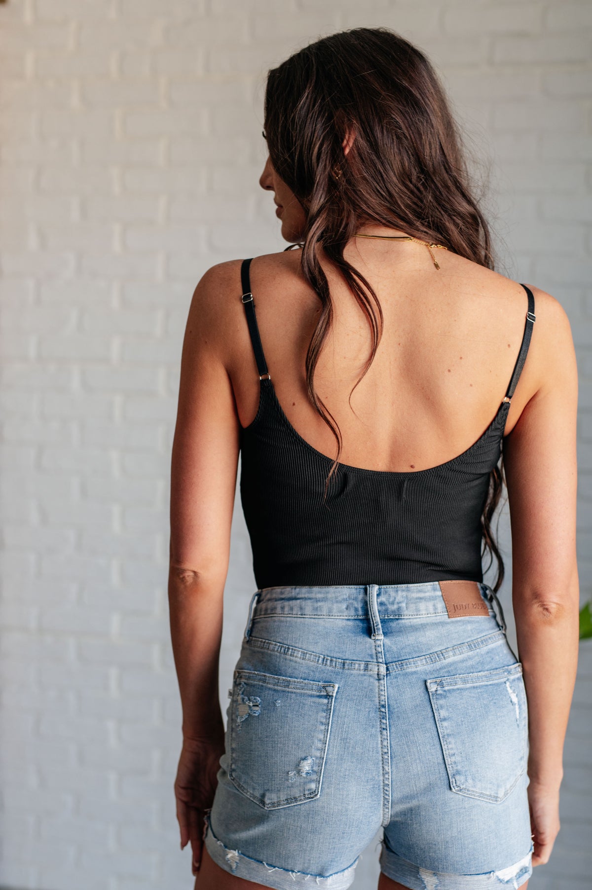 Snap it Up Spaghetti Strap Bodysuit - 4/14/2025