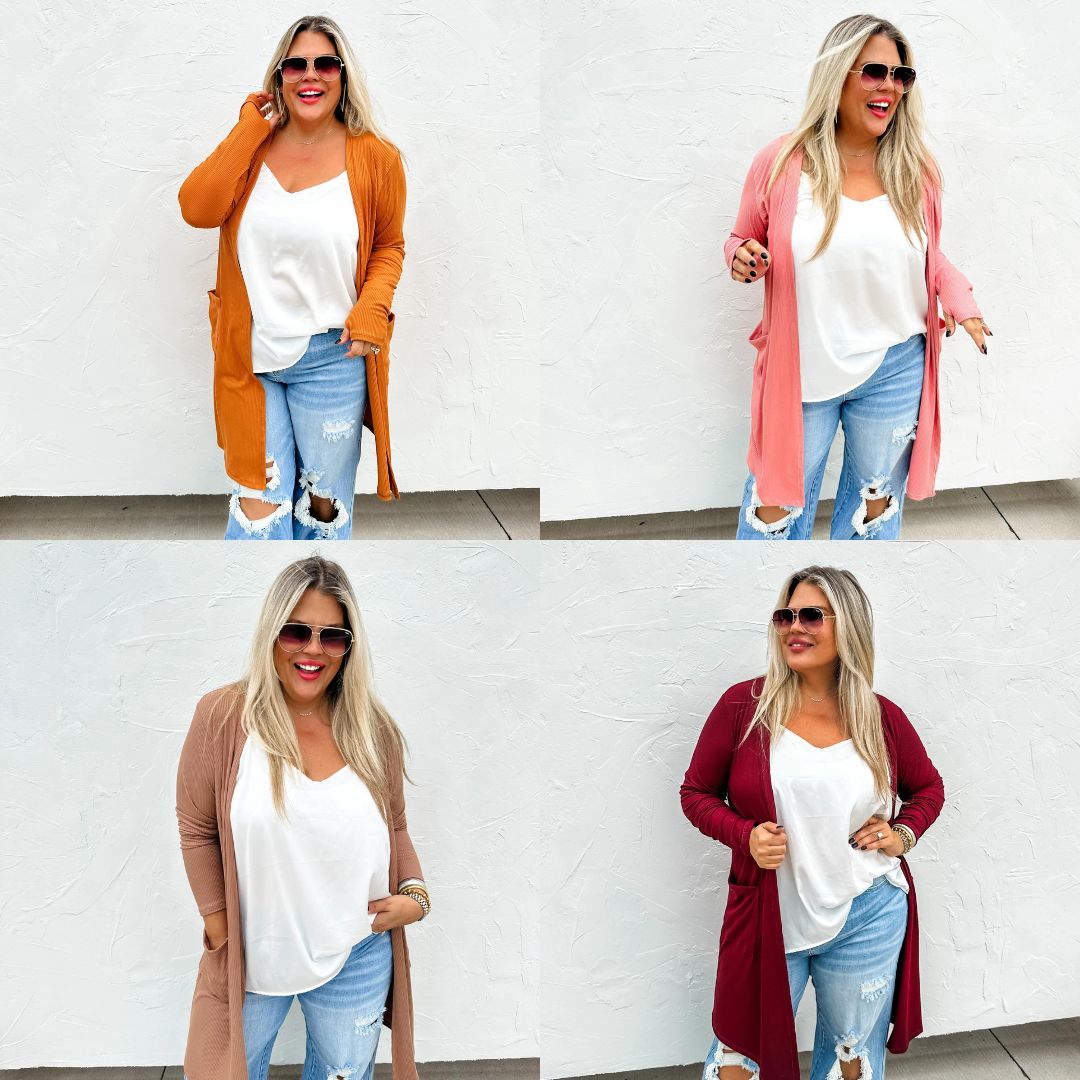 Winter Sierra Cardigan in Four Colors - RTS