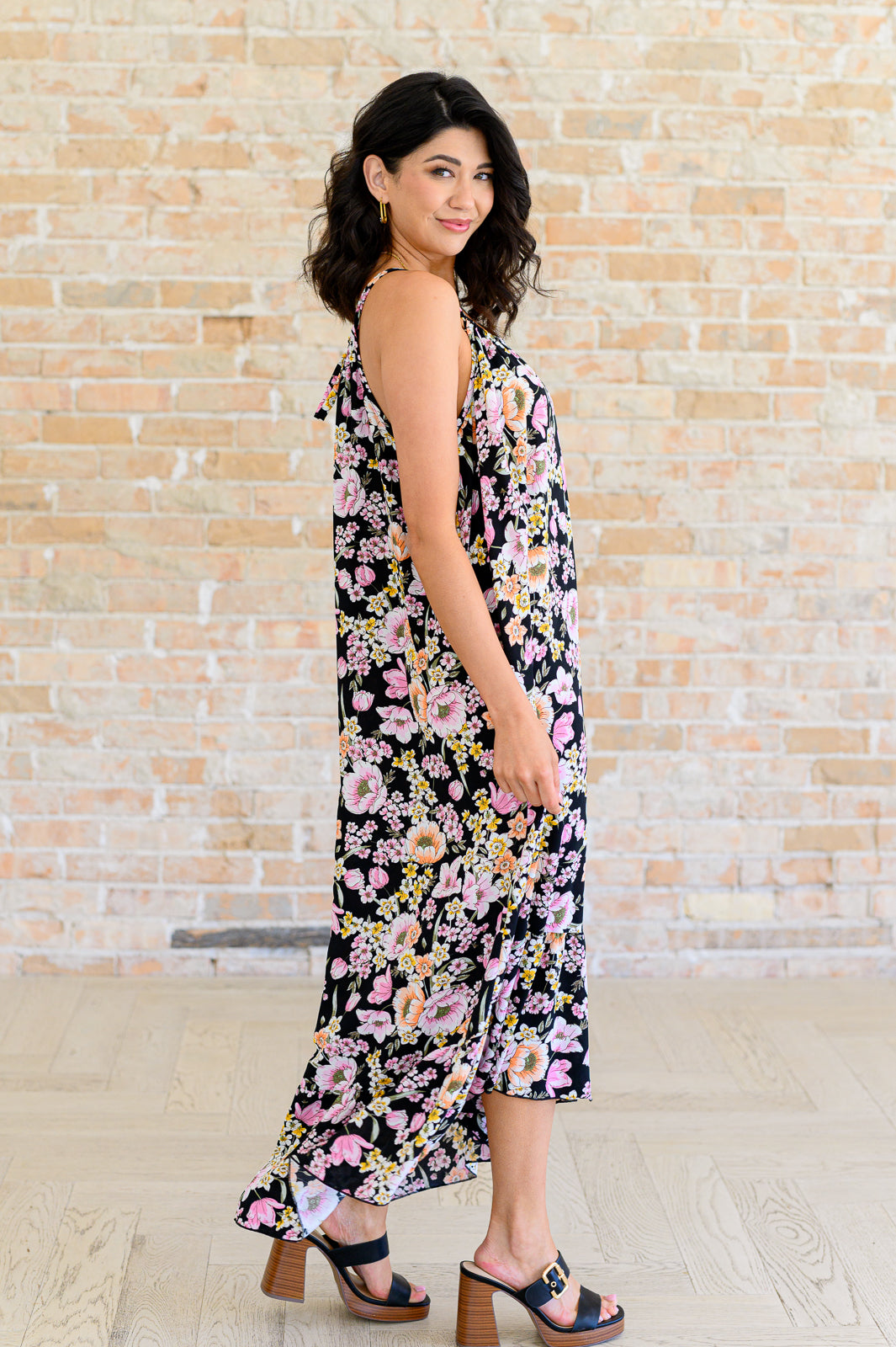 Sunny Side of Life Halter Top Dress - 3/20/2025