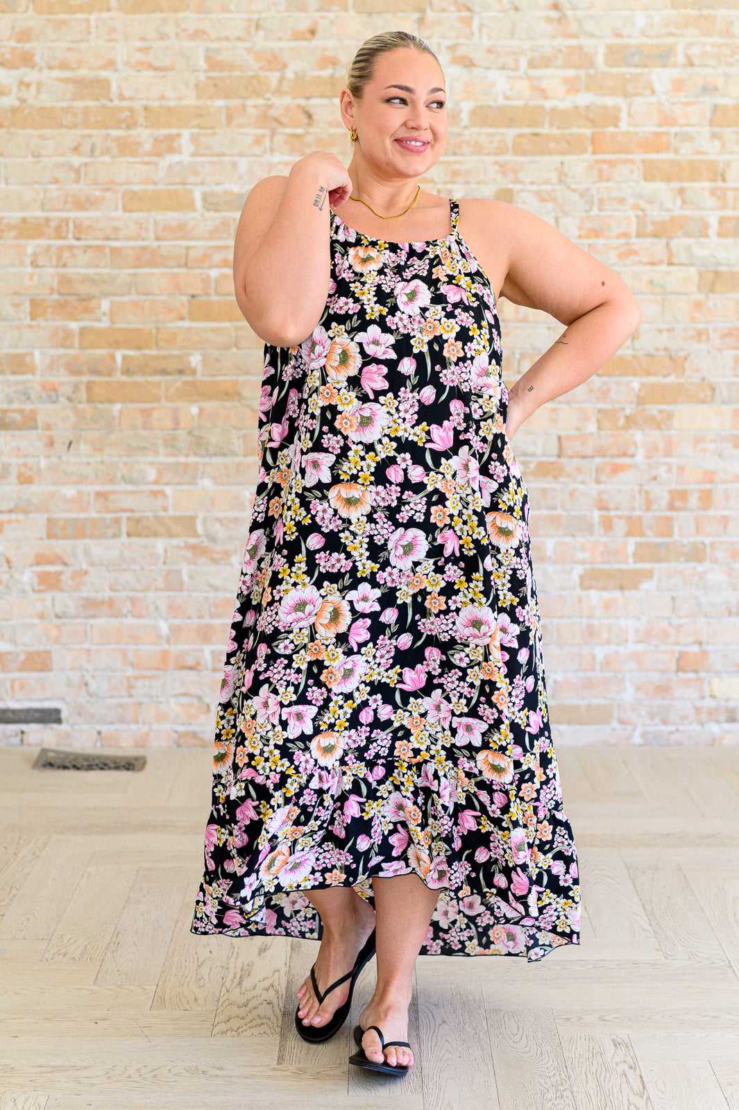 Sunny Side of Life Halter Top Dress - 3/20/2025