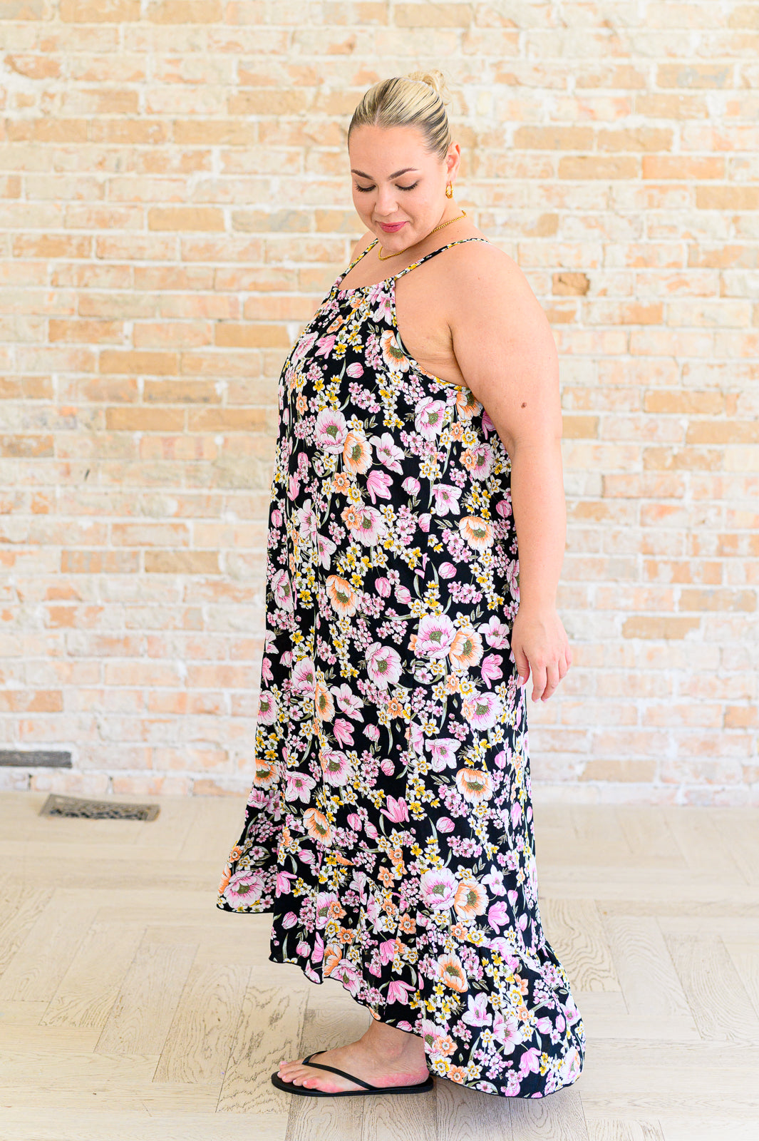 Sunny Side of Life Halter Top Dress - 3/20/2025