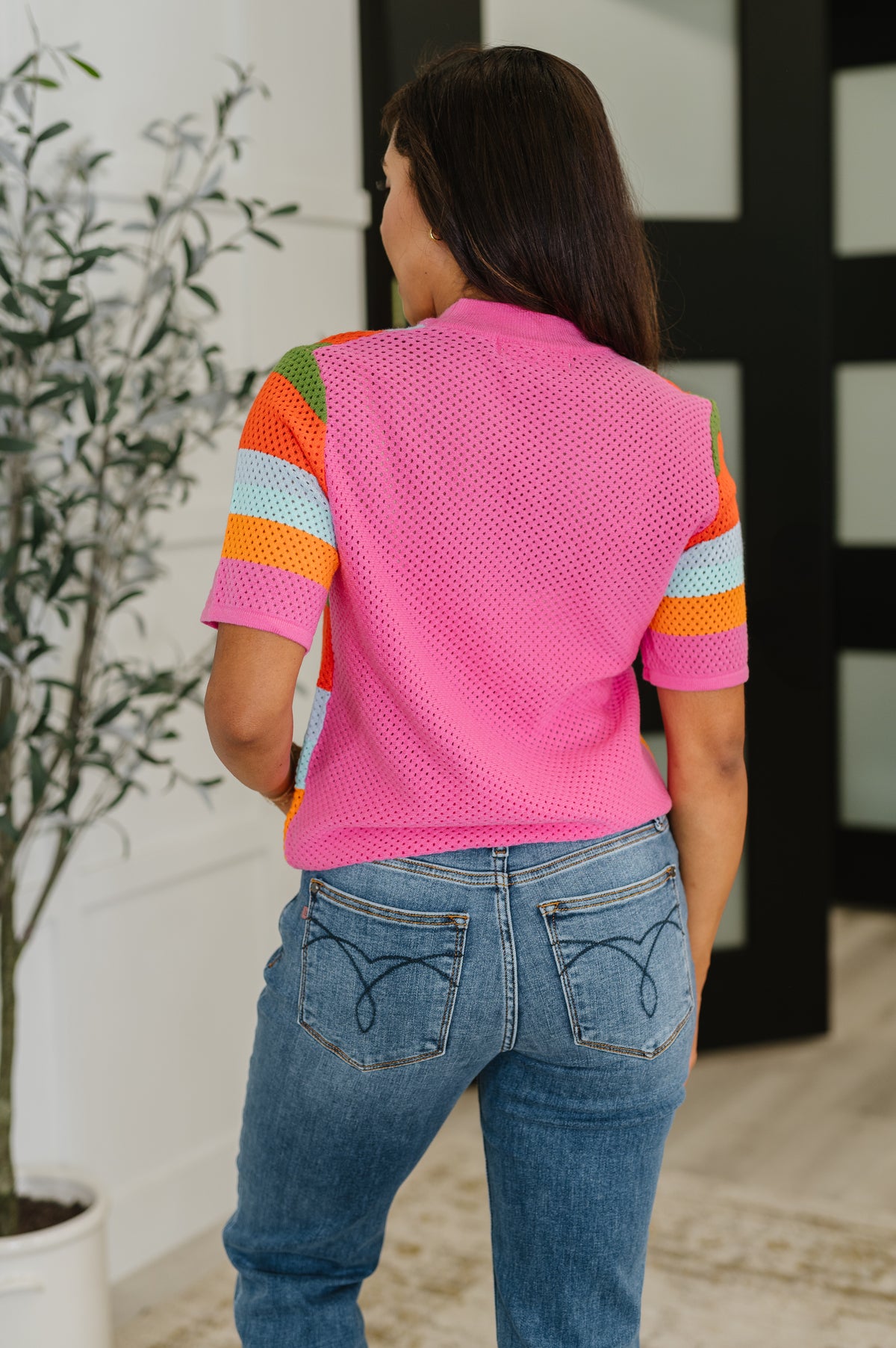 Sunset Stitch Knit Top - 9/12/2025 NEW