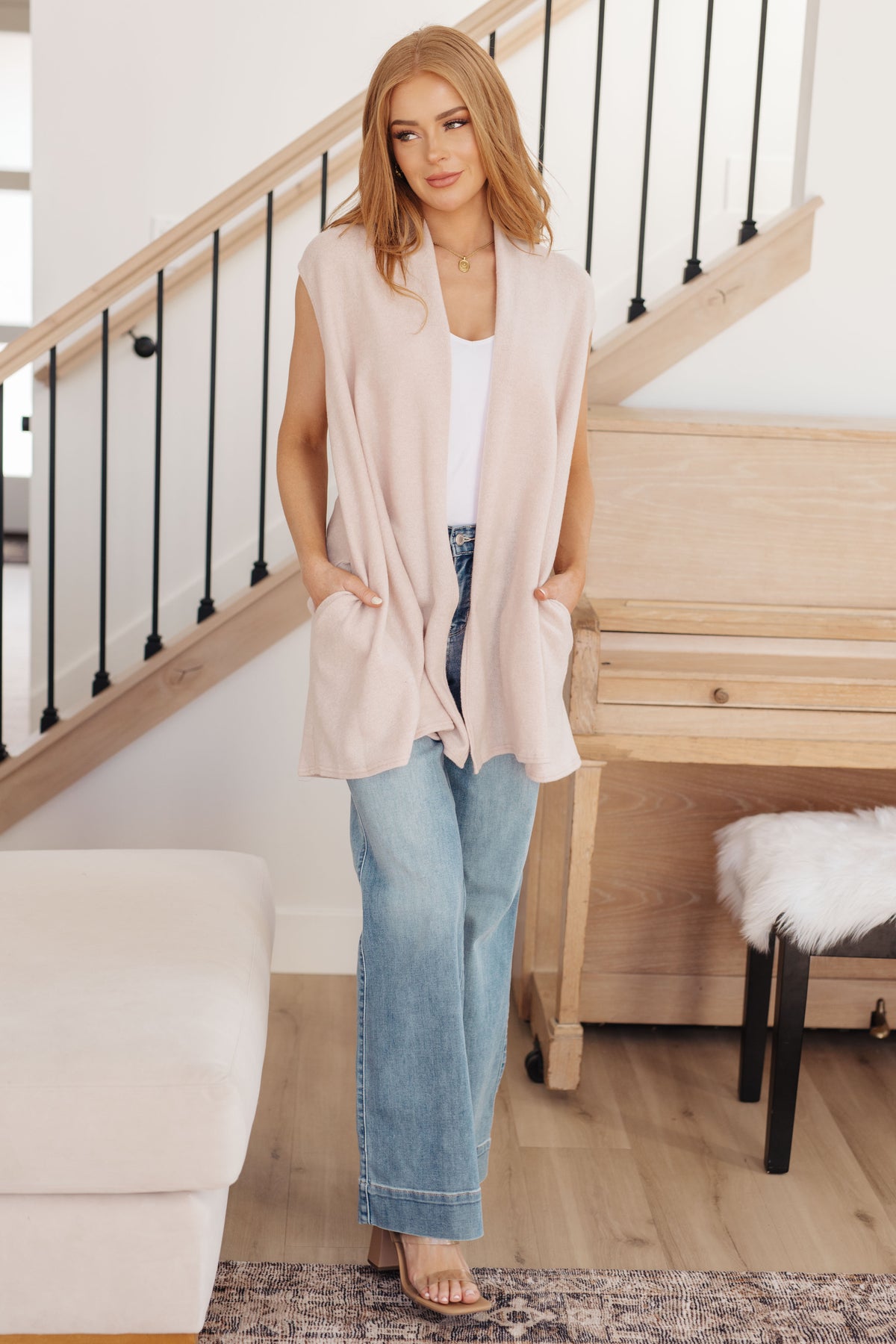 Surely a Win Sleeveless Cardigan - 8/28/2025