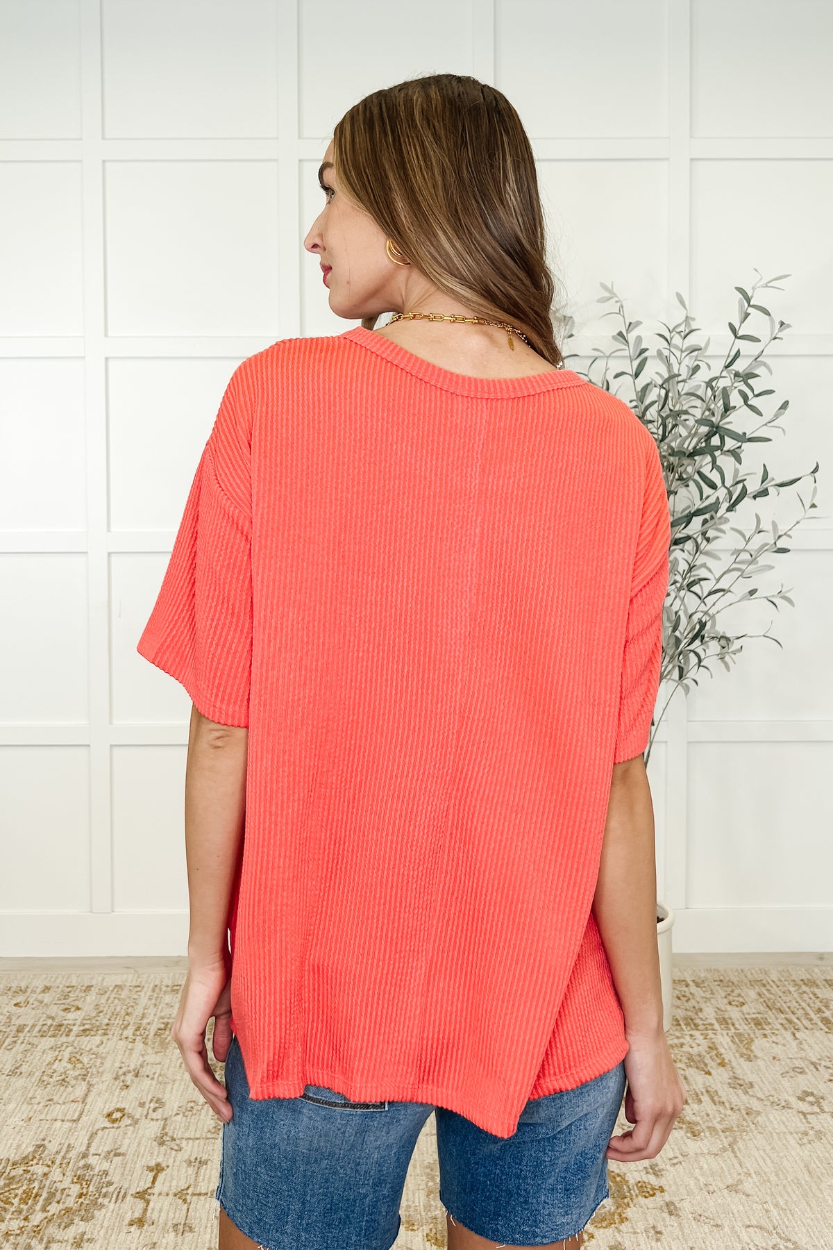 The Go-To Tee in Summer Coral - 4/29/2025