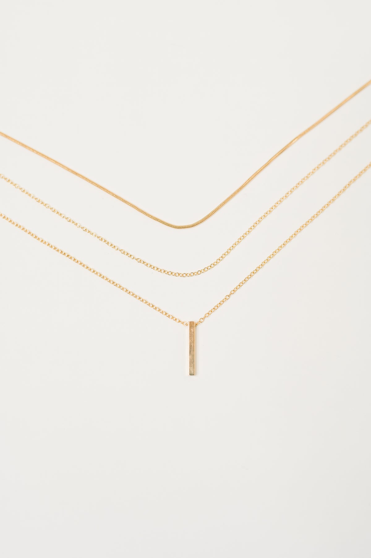 The Signature Set Layered Necklace Set in Gold - 10/3/2025 NEW