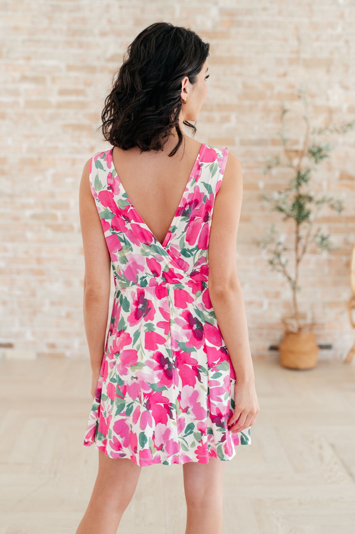 The Sun's Been Quite Kind V-Neck Dress in Pink - 4/28/2025