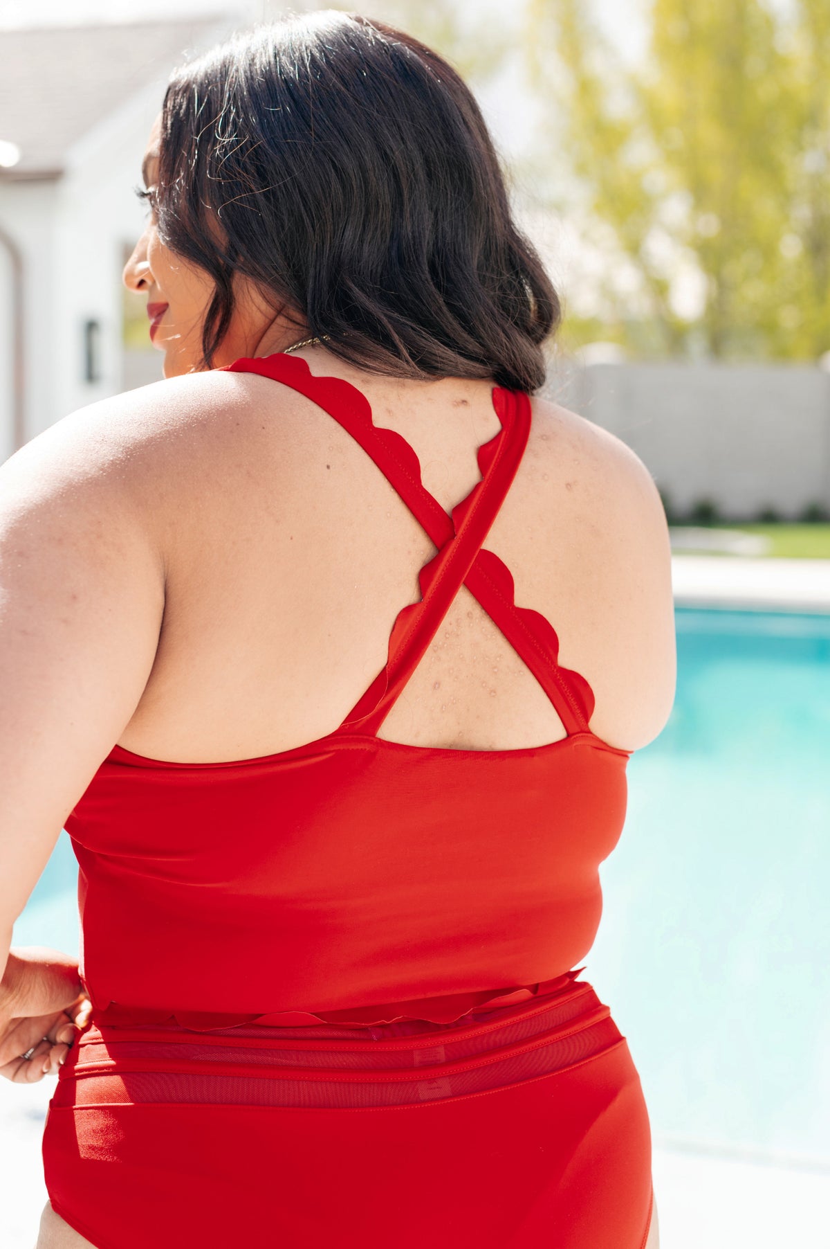 Tonga Scalloped Swim Top - 3/10/2025