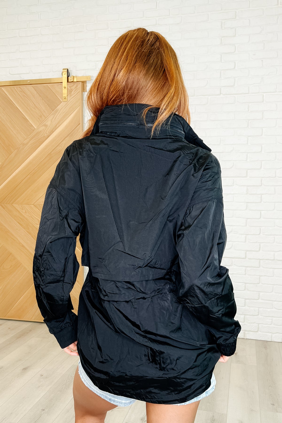 Track Snack Windbreaker in Black - 4/11/2025