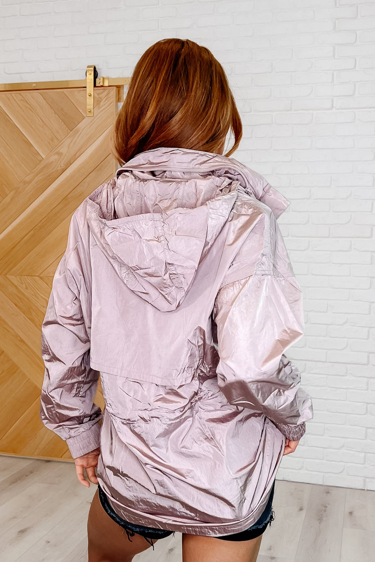 Track Snack Windbreaker in Mauve - 4/11/2025