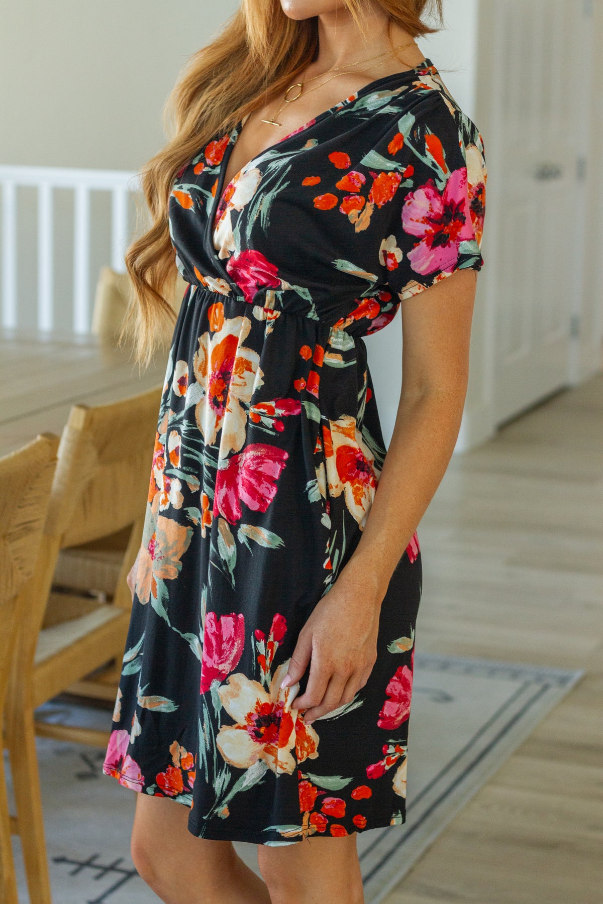 Tropical Getaway Floral Dress - 8/1/2023