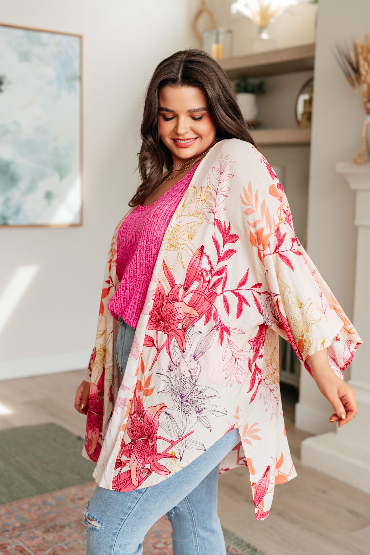 Vacay Season Bell Sleeve Kimono - 3/31/2025
