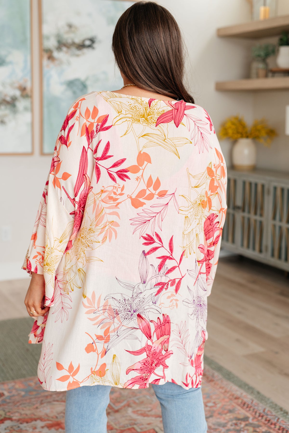 Vacay Season Bell Sleeve Kimono - 3/31/2025