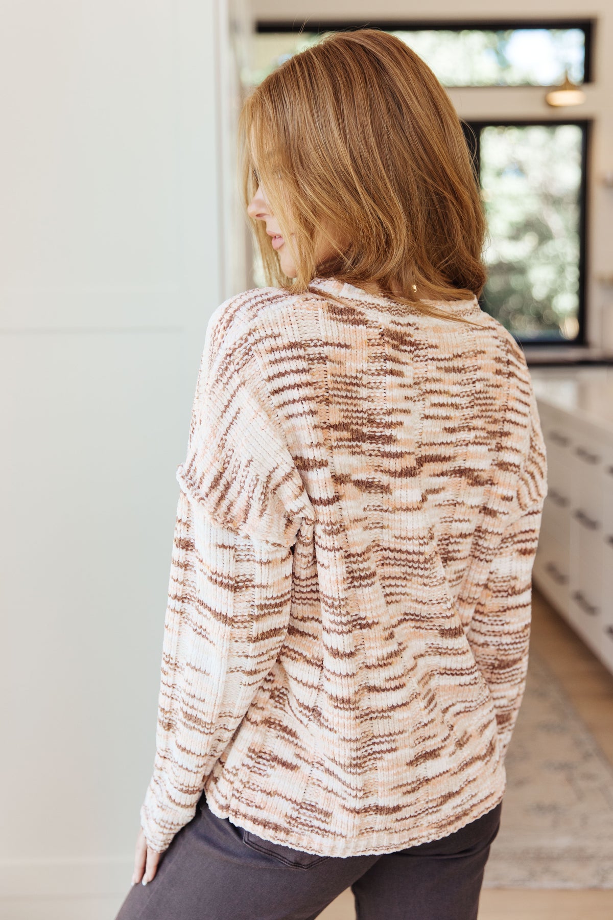 Wait A Minute Melange Sweater - 9/7/2023