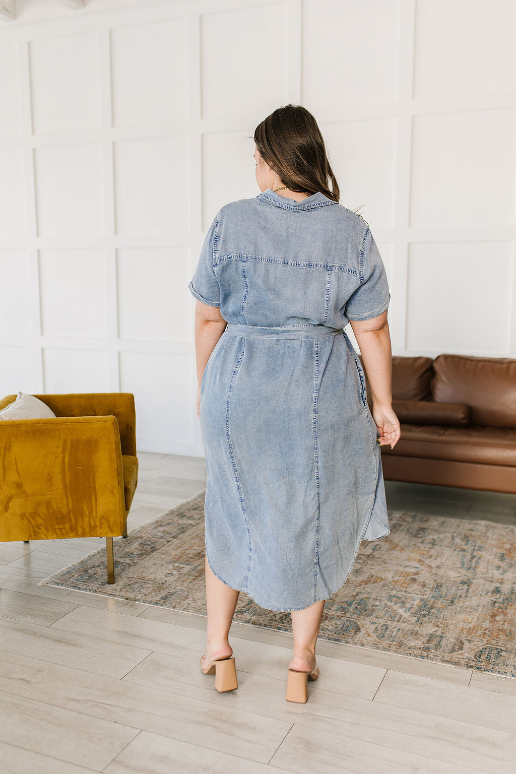 Wait For It Denim Shirtdress - 6/27/2023