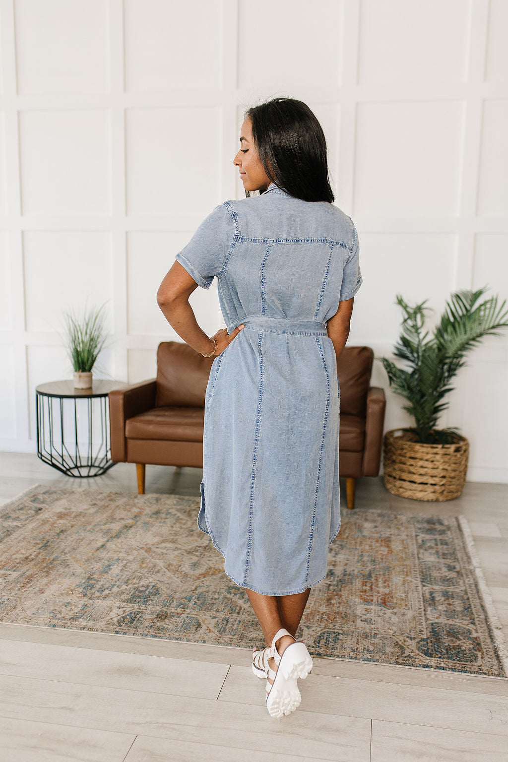Wait For It Denim Shirtdress - 6/27/2023