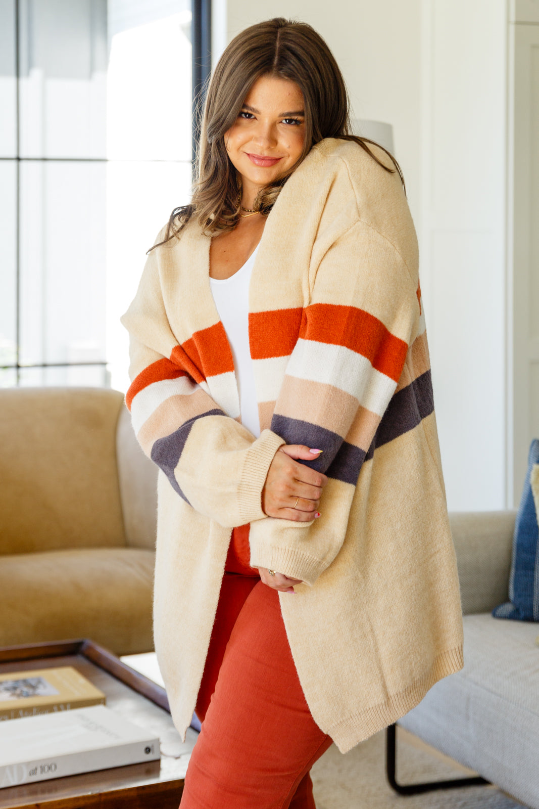 What's Your Story Striped Cardigan - 8/29/2023
