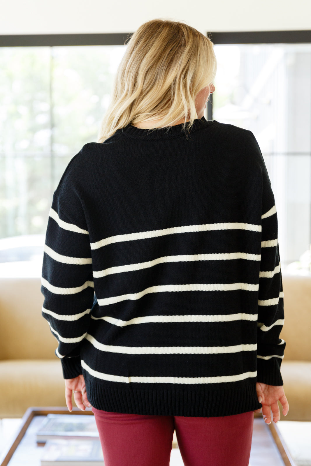 When in Doubt Striped Sweater - 8/31/2023