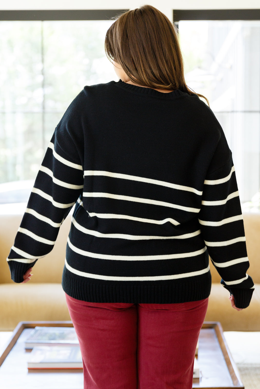 When in Doubt Striped Sweater - 8/31/2023