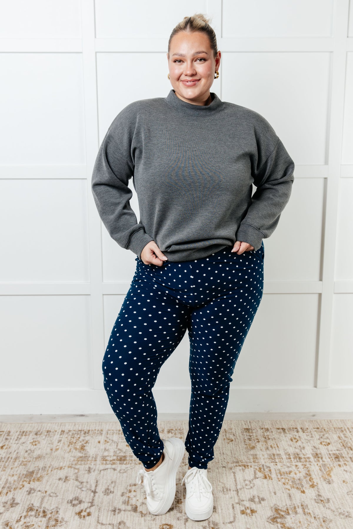 Settle In Mock Neck Sweatshirt - 11/6/2025