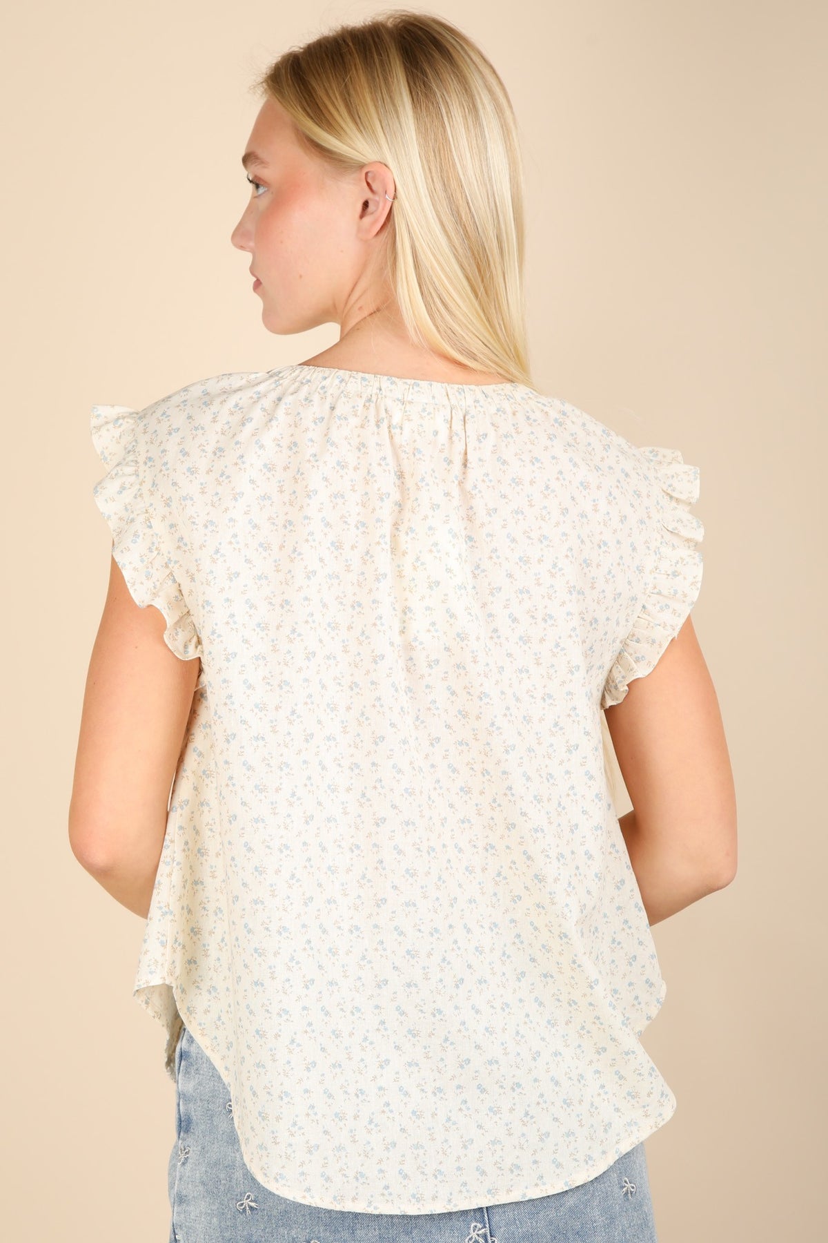 Picnic Petal Lace Detail Top - 7/15/2025 NEW