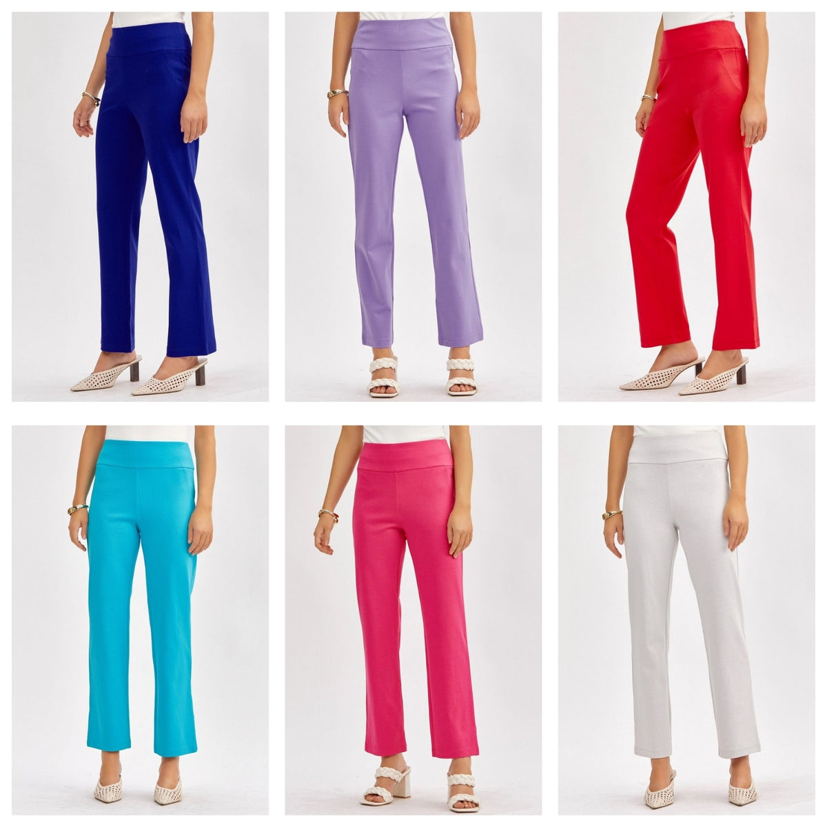 Dear Scarlett Magic Straight Pants - Summer 25 Capsule