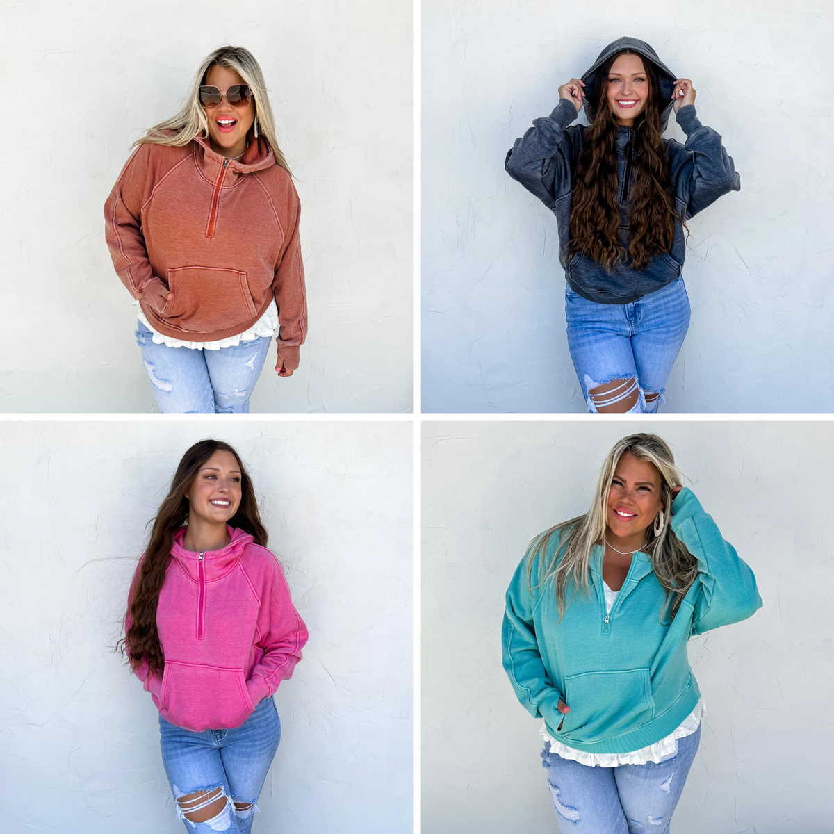 Easy Does It Pullover In Assorted Colors - RTS