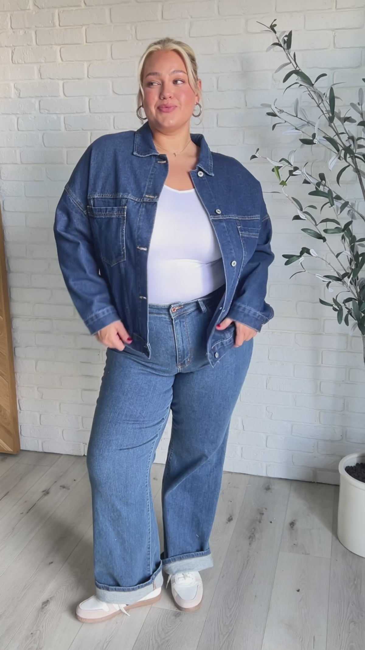 Have We Met Oversized Denim Jacket - 9/16/2025 NEW