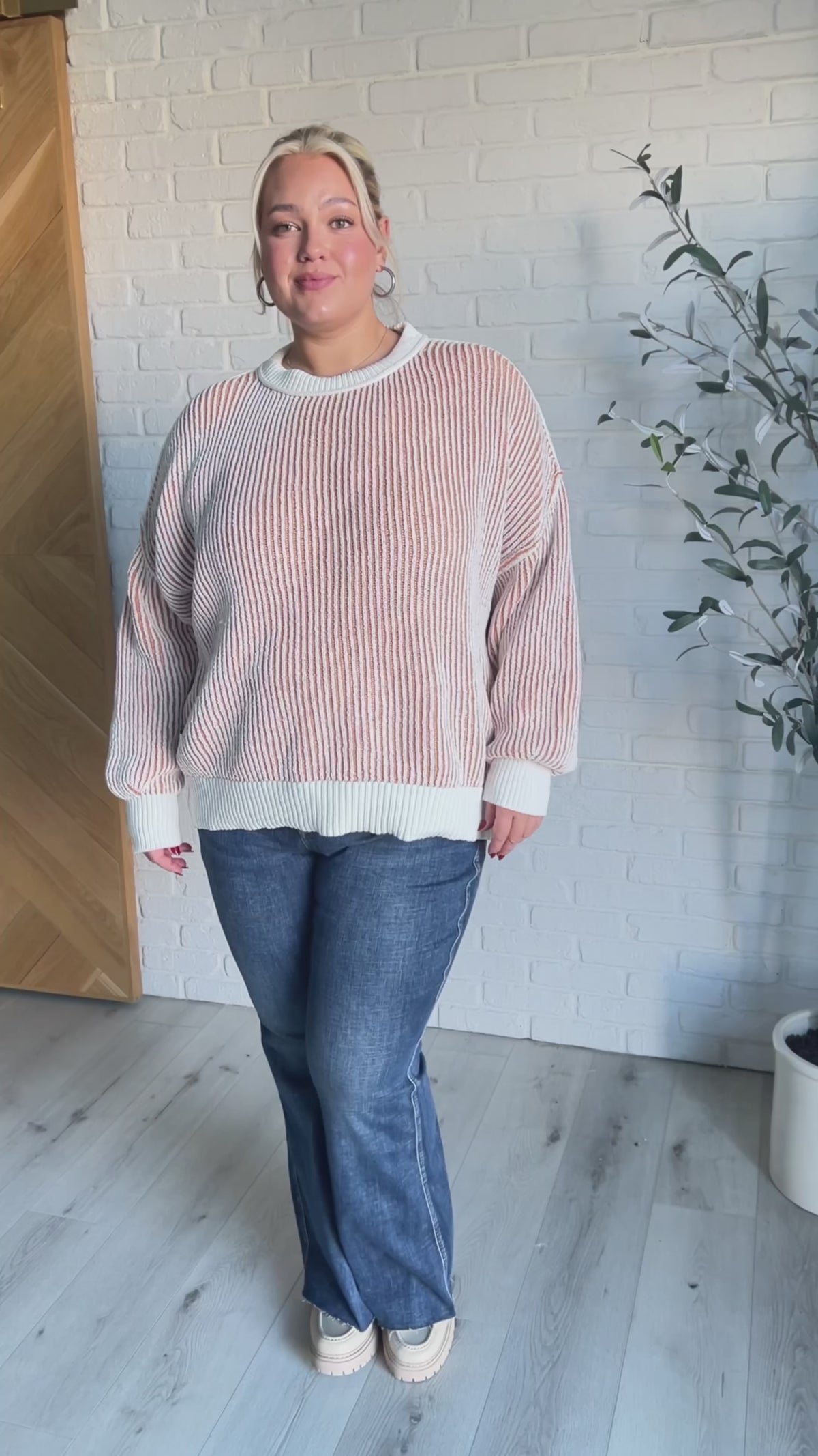 Least High Maintenance Contrast Trim Sweater - 11/3/2025