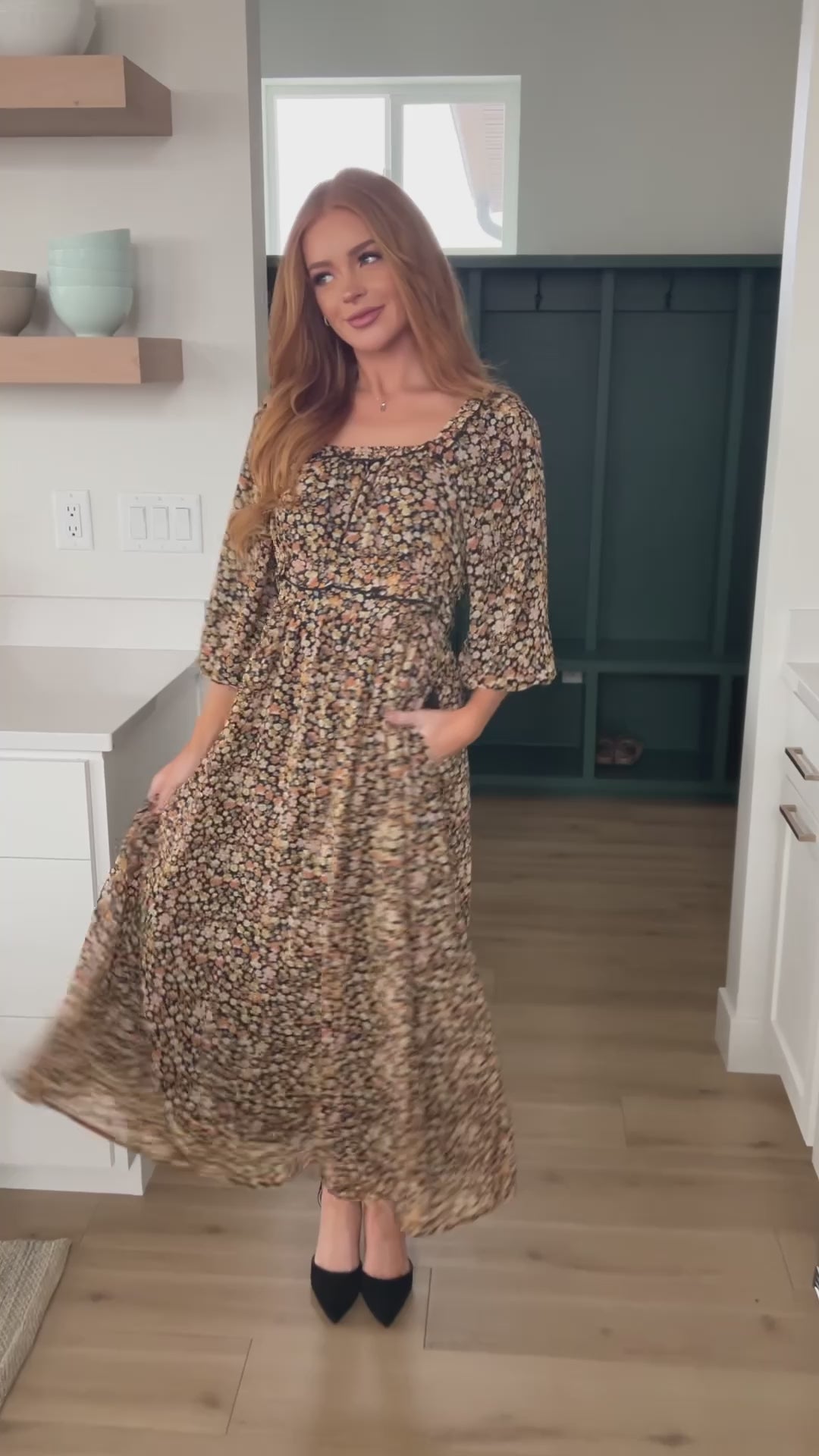 Ever So Briefly Floral Maxi Dress - 9/25/2025