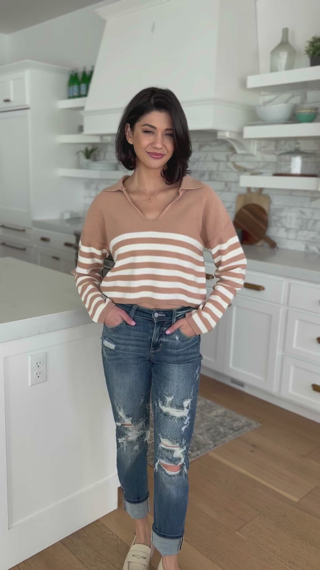 Memorable Moment Striped Sweater - 11/3/2025