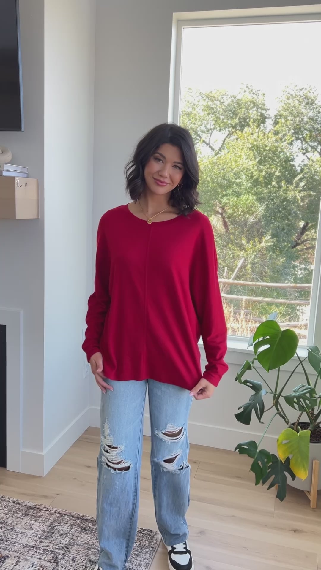 Never Too Confident Long Sleeve Top - 11/24/2023