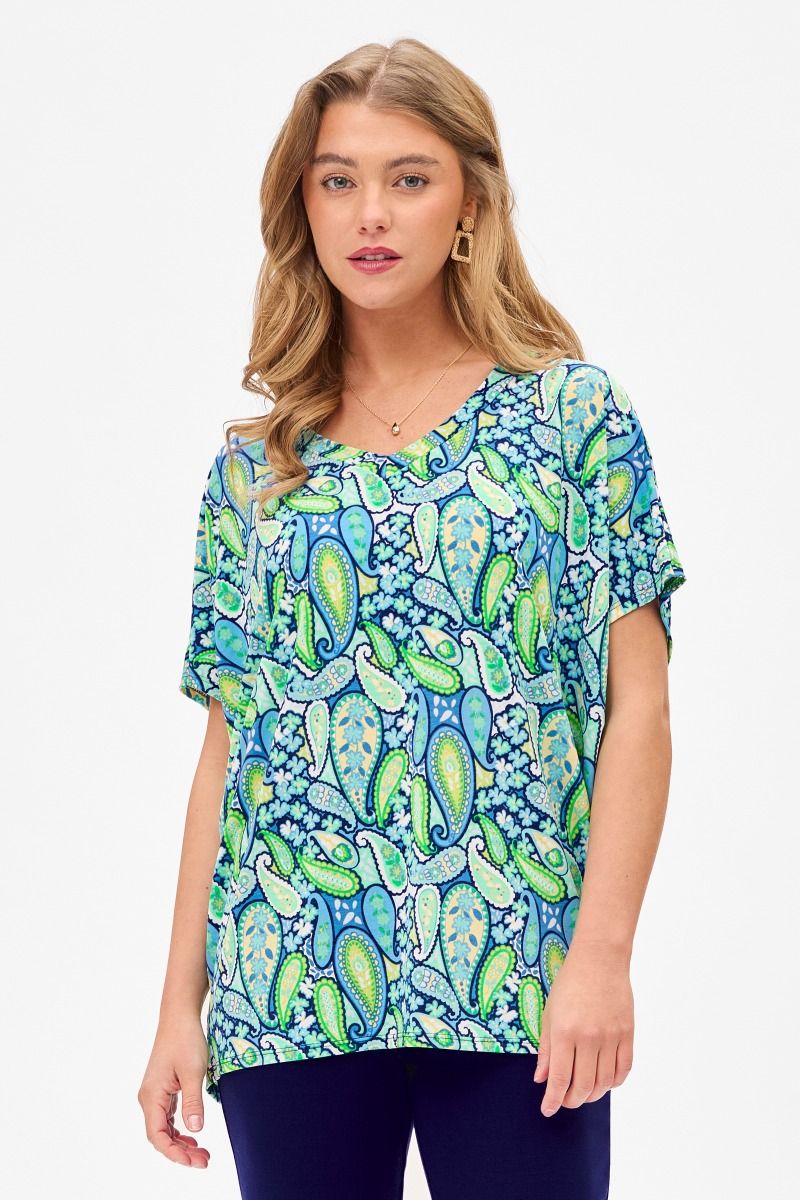 Dear Scarlett Paisley Sadie Top - Summer 25 Capsule