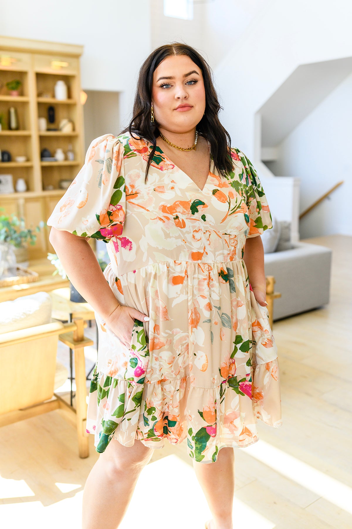 Delightful Surprise Floral Dress - 4/28/2023