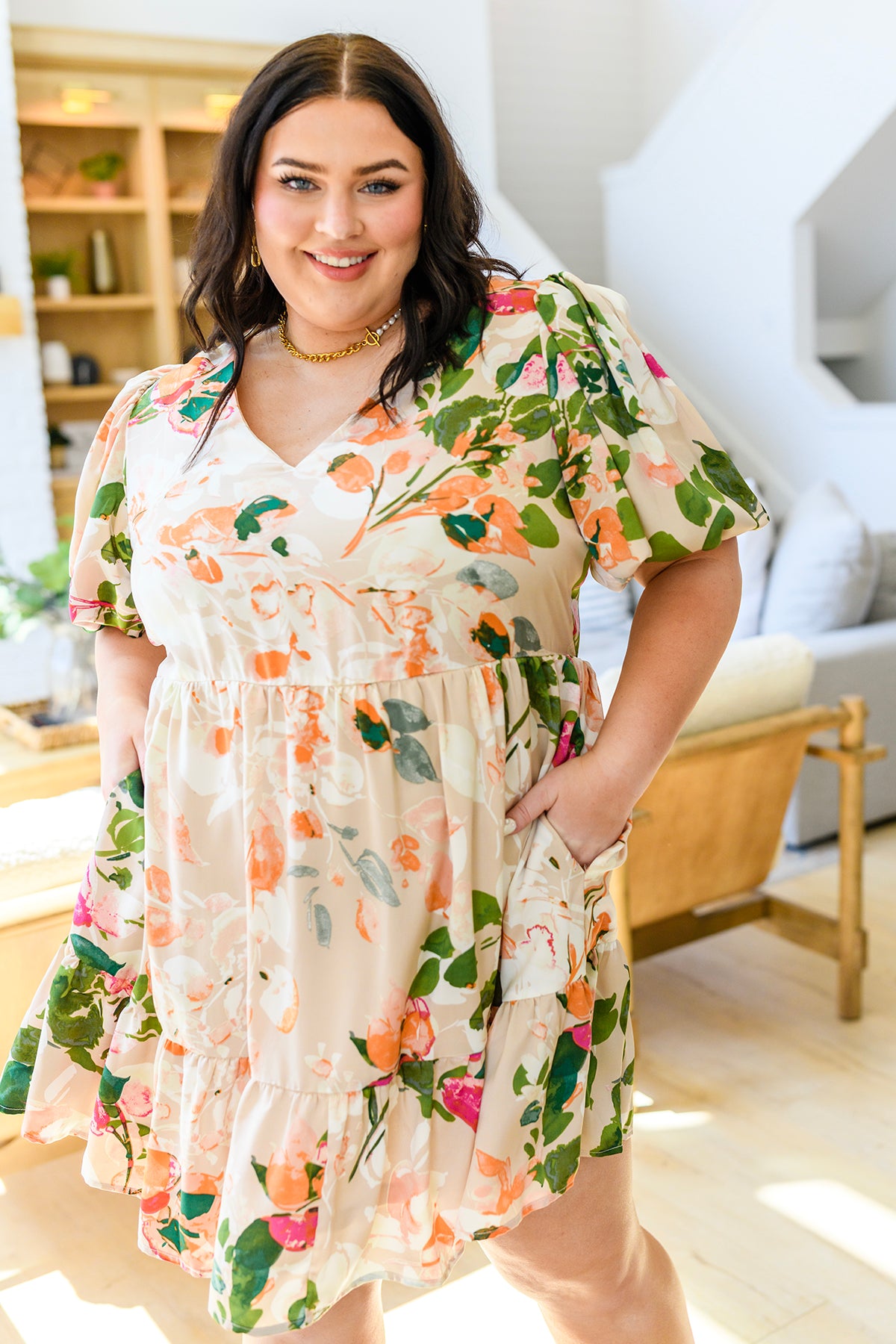 Delightful Surprise Floral Dress - 4/28/2023