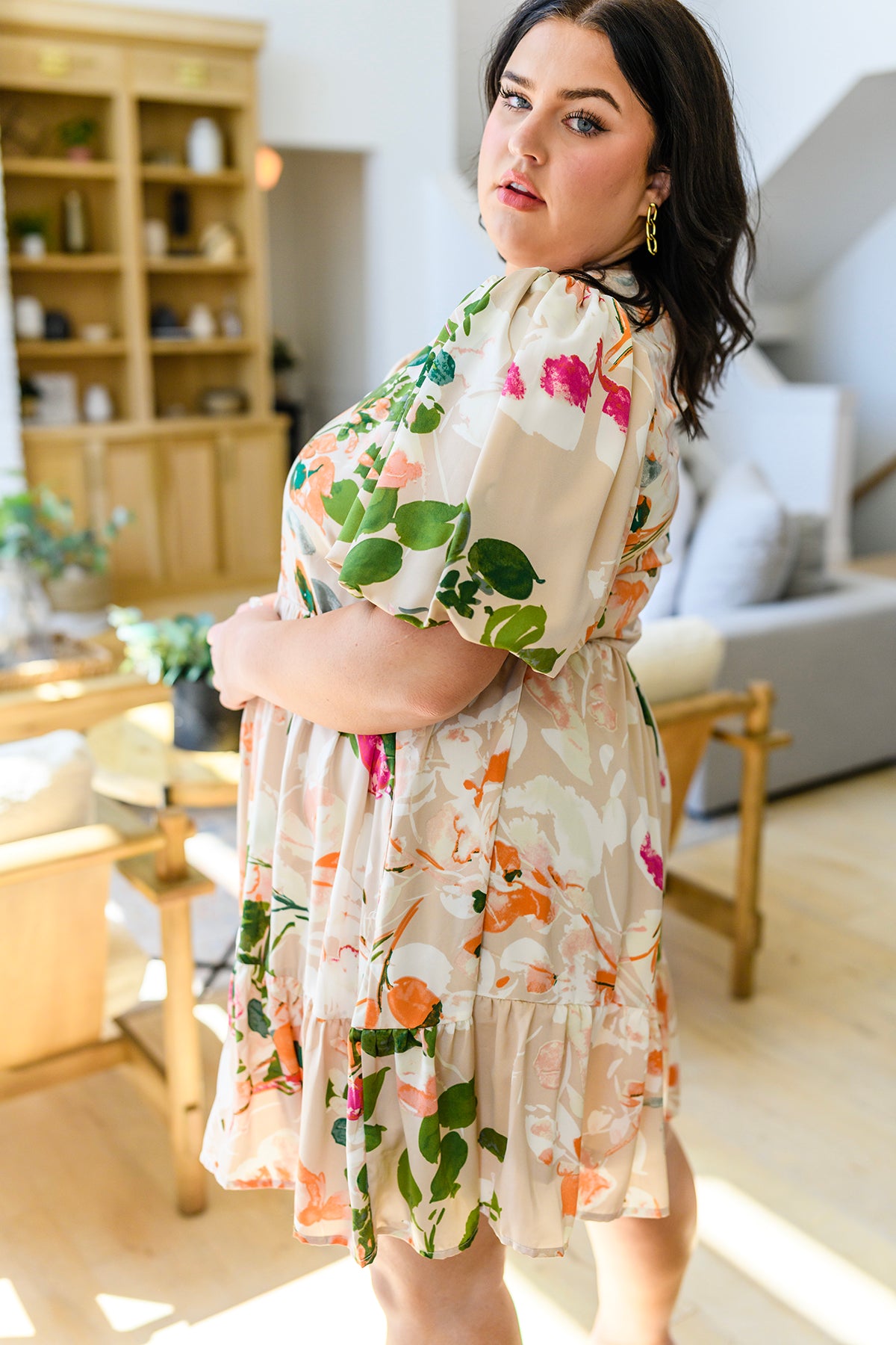 Delightful Surprise Floral Dress - 4/28/2023