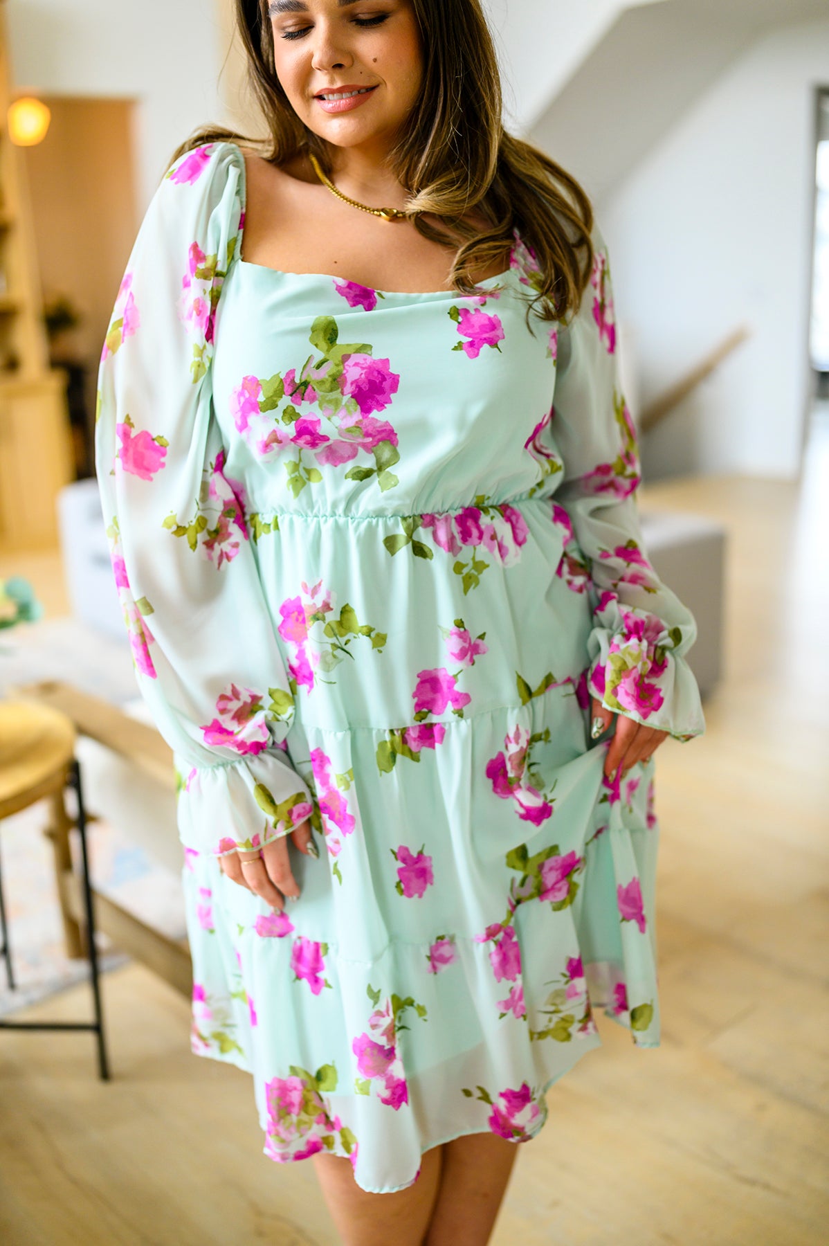 Delightfully Yours Floral Dress - 6/5/2025