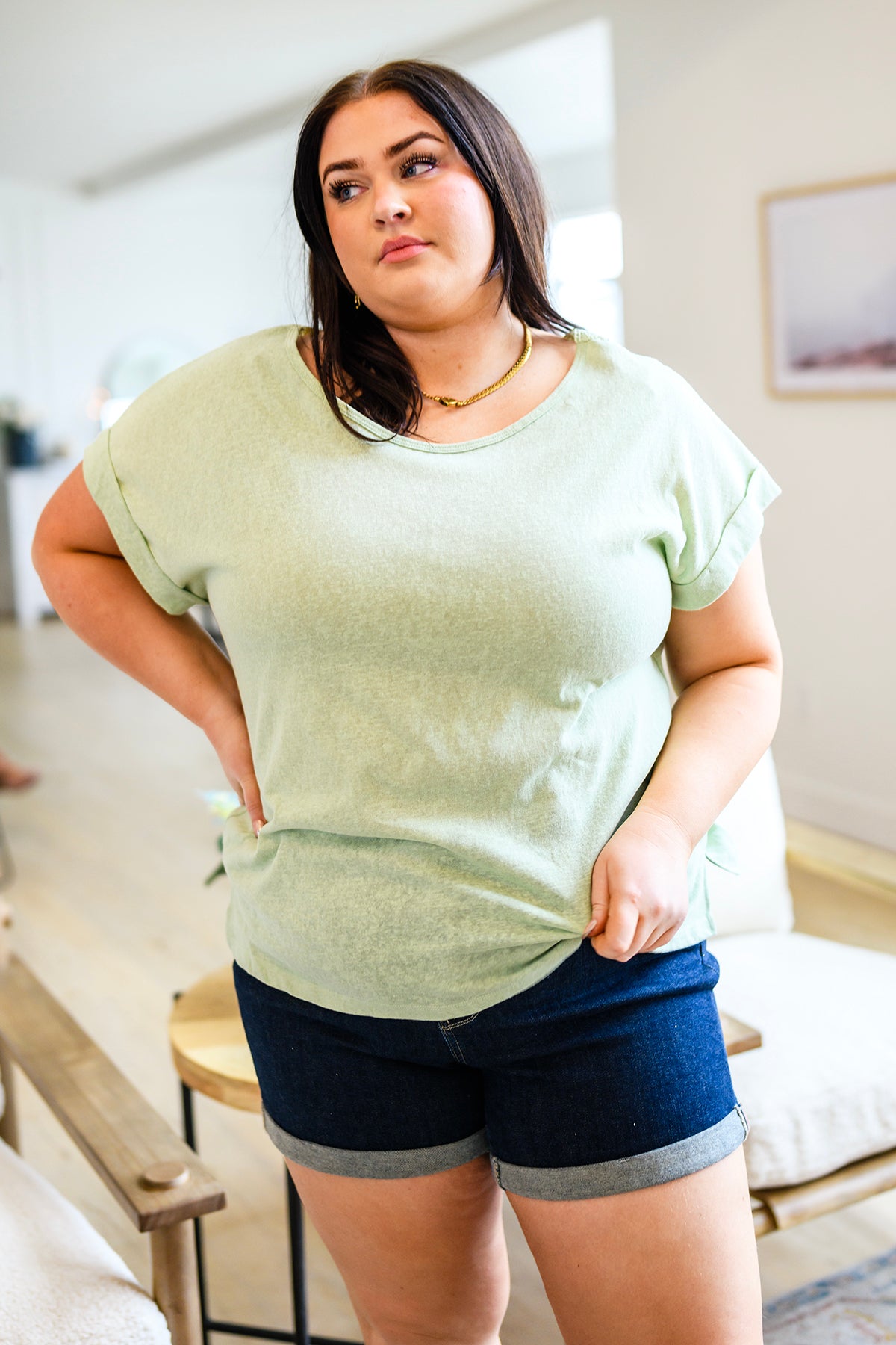 Found Favorite Lace Detail Top - 4/14/2023