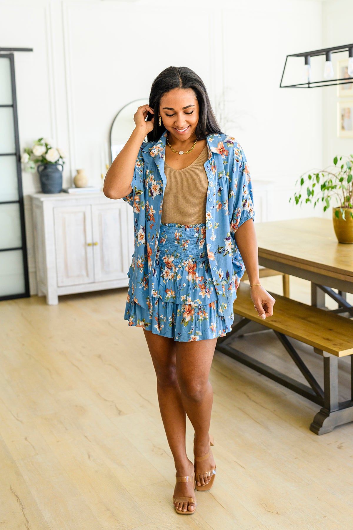Lanikai Floral Tiered Skirt - 4/25/2023