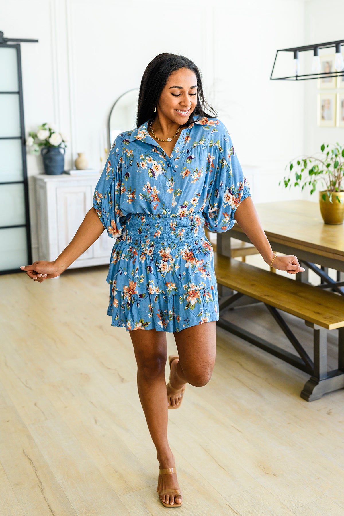 Lanikai Floral Tiered Skirt - 4/25/2023