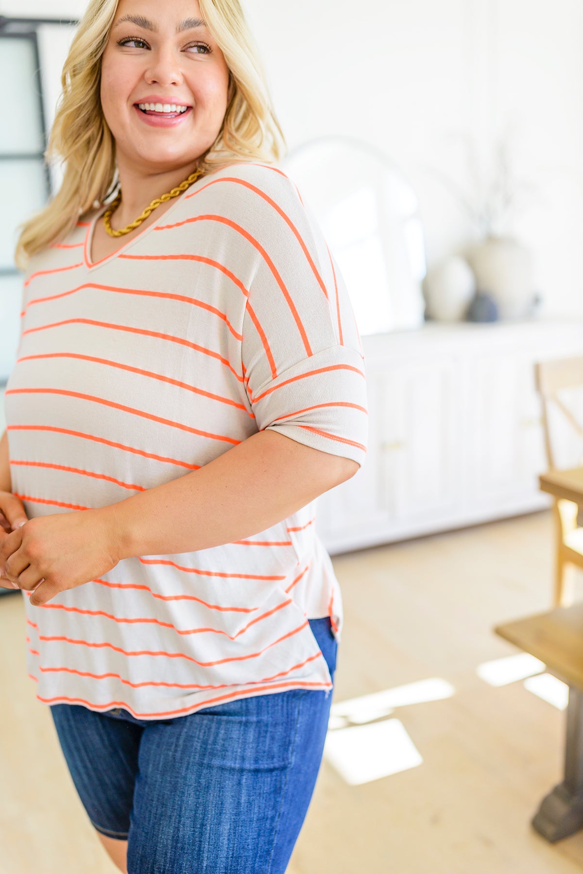 Little Pick Me Up Striped Top - 3/9/2023