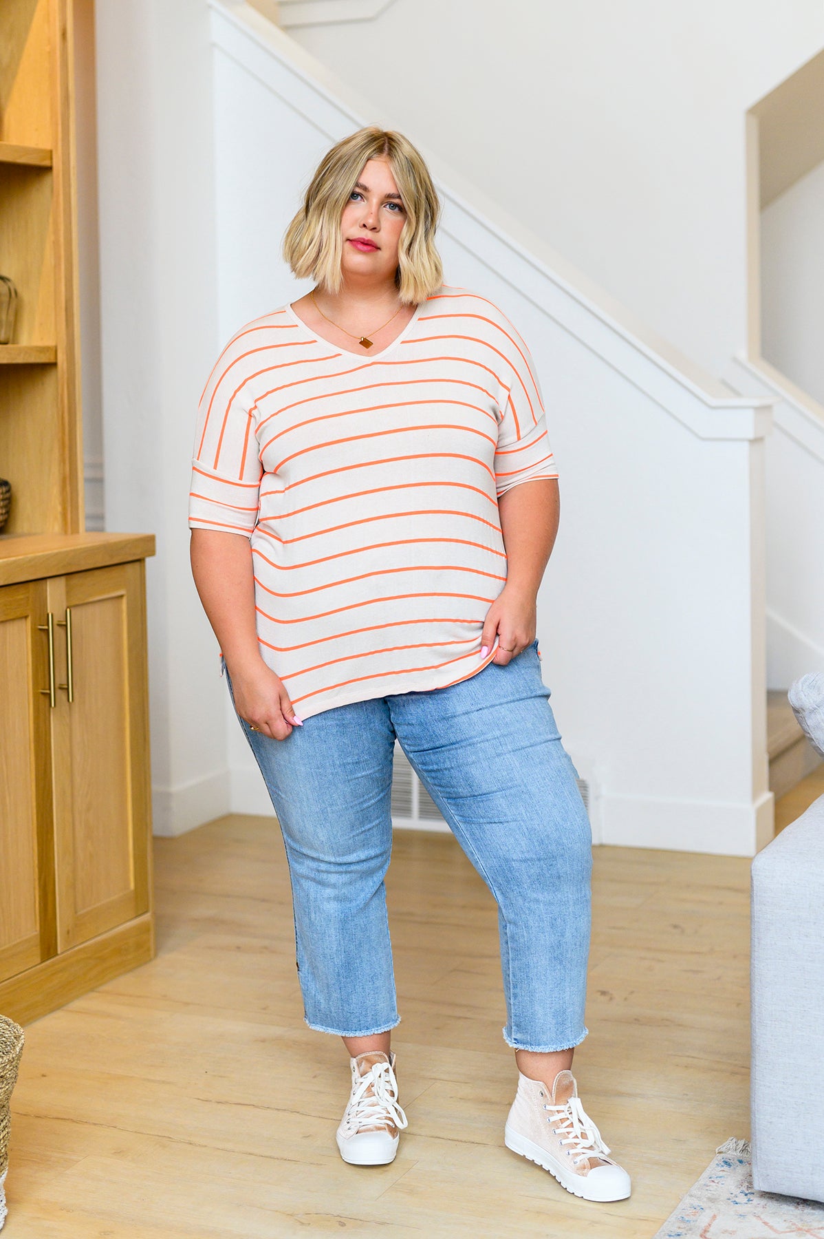 Little Pick Me Up Striped Top - 3/9/2023