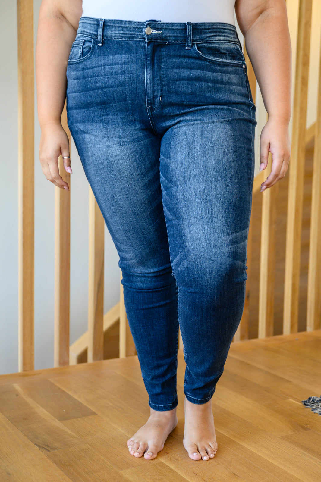 Loraine Pin Tack Skinny Jeans - 12/1/2022