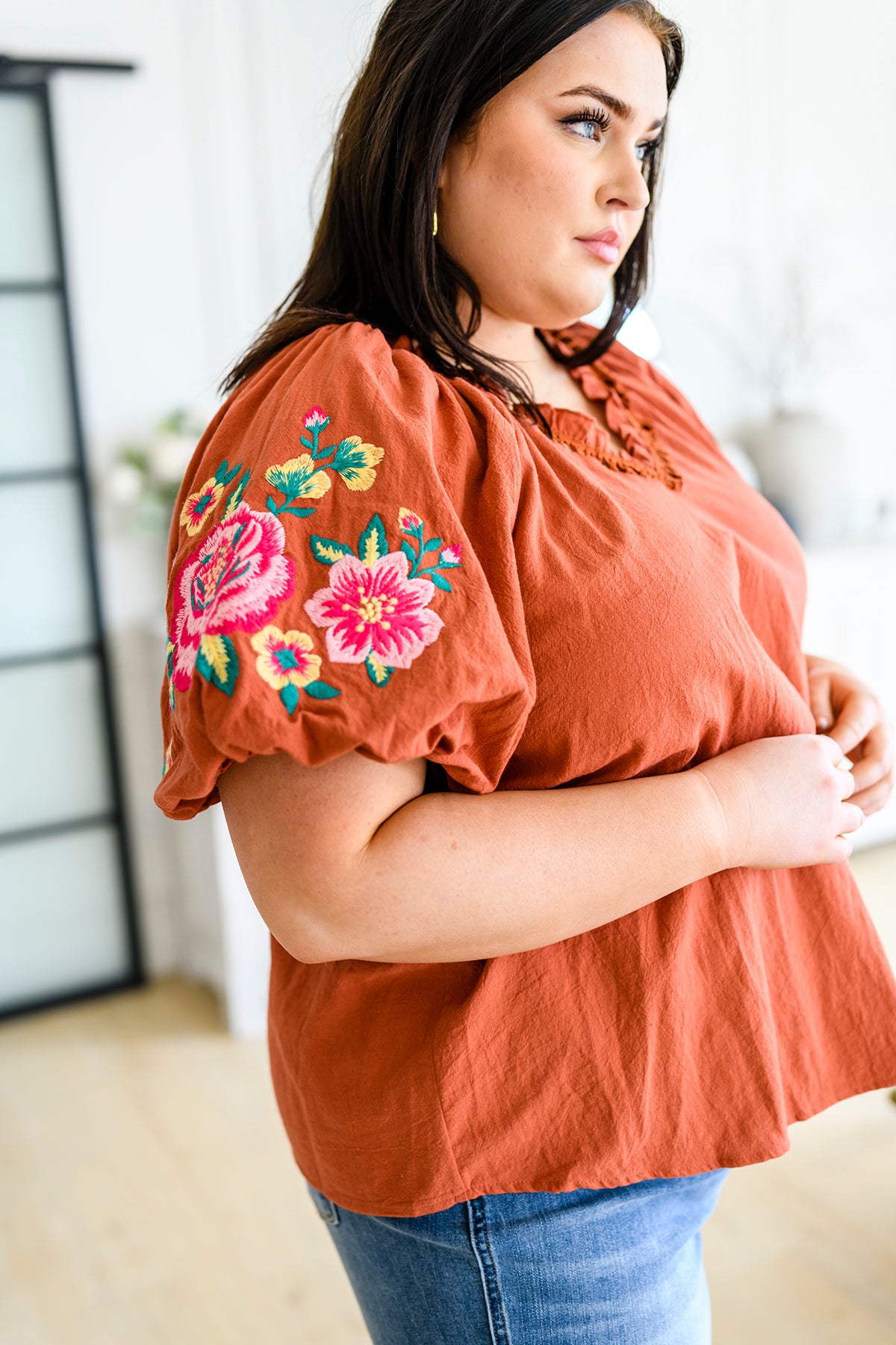 Luisa Embroidered Blouse - 4/13/2023