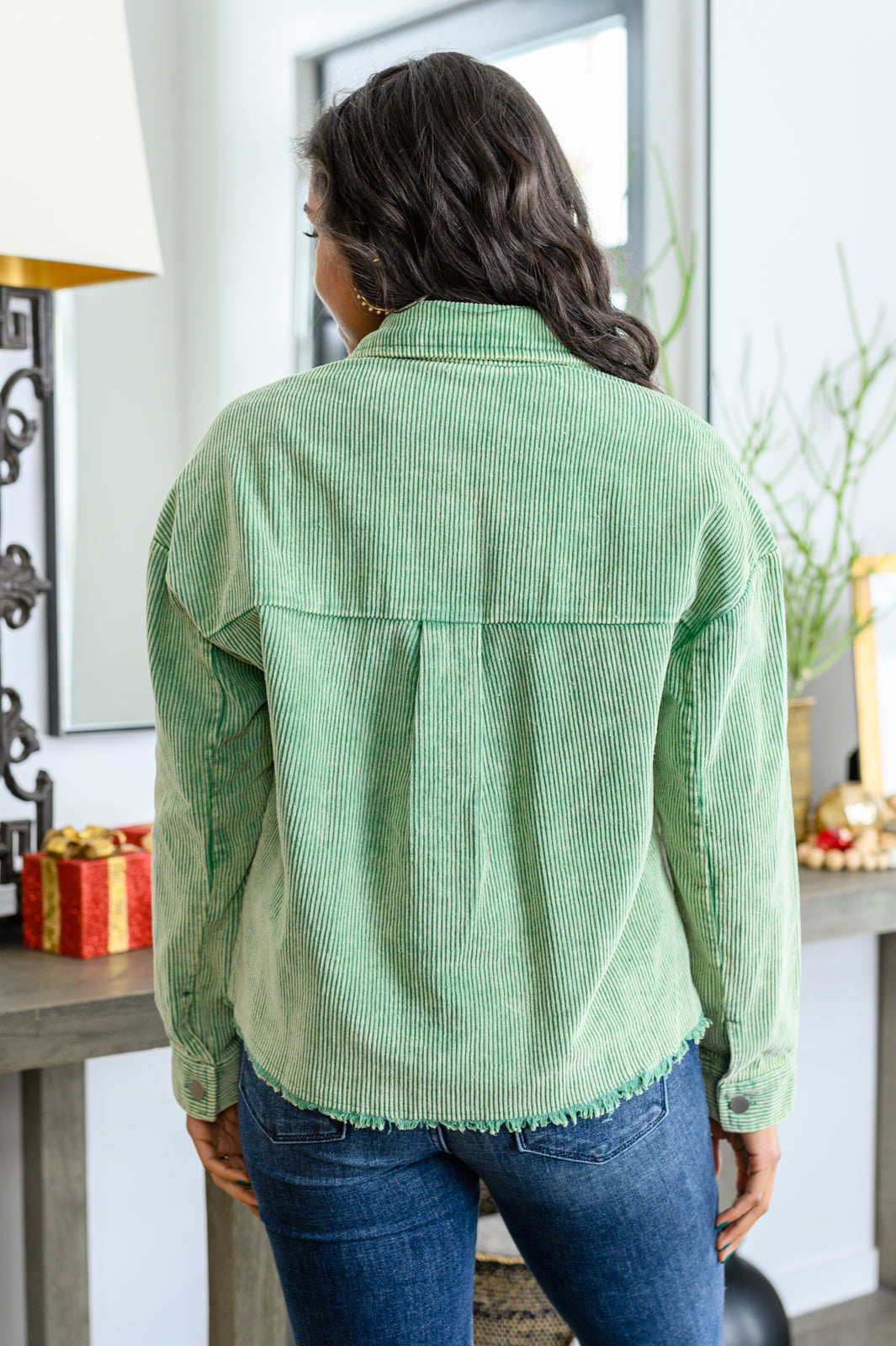 More Like You Corduroy Button Up Jacket - 1/3/2023