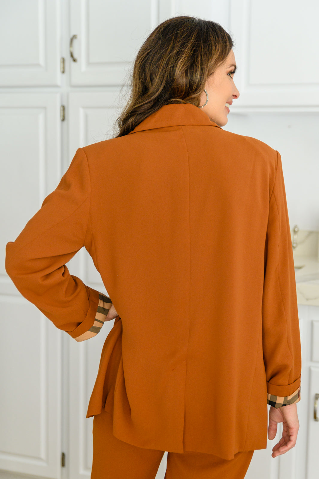 What I Want Classic Blazer In Toffee - 11/15/2022