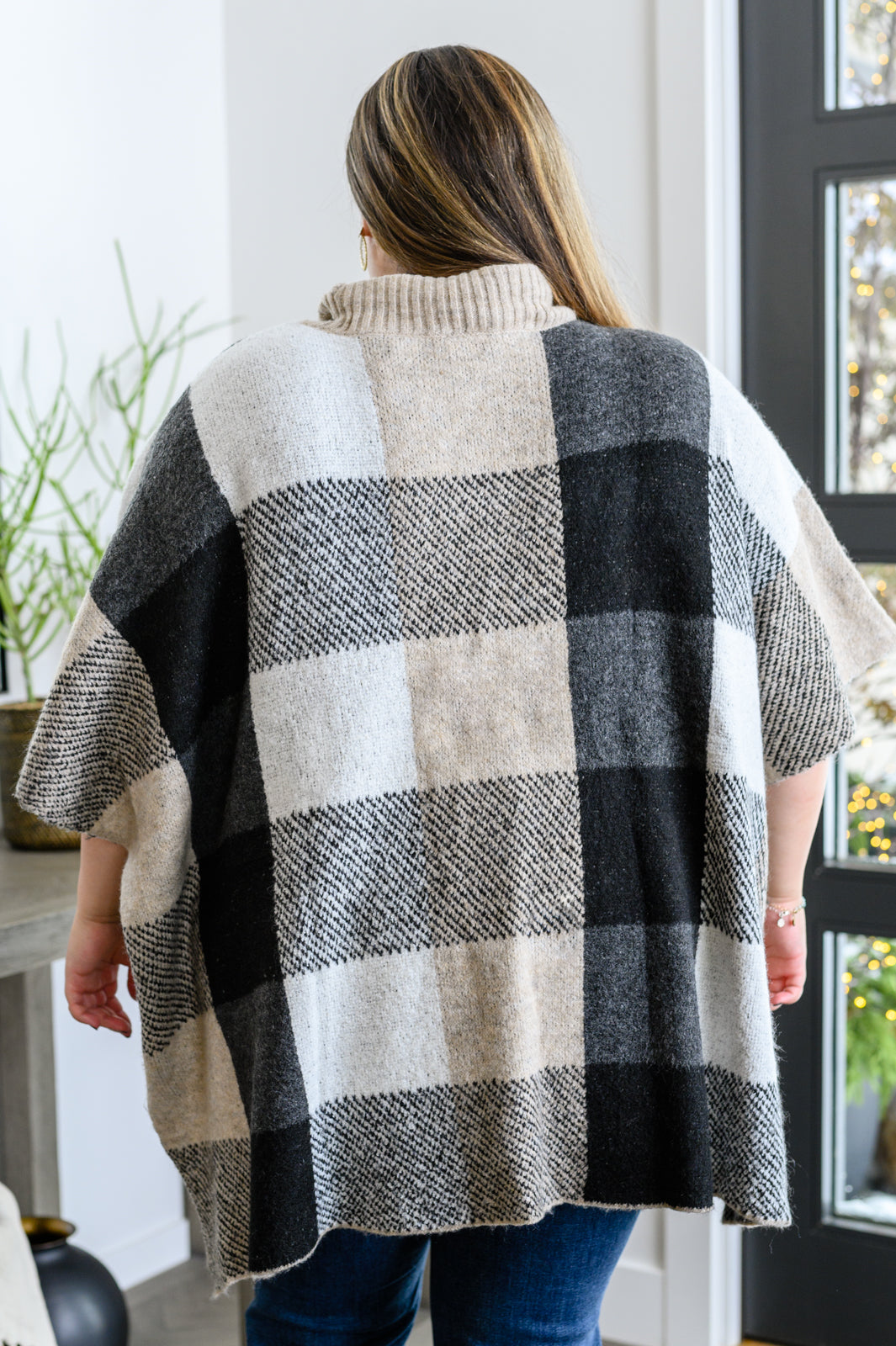 Your Next Favorite Roll Neck Sweater Poncho - 1/5/2023