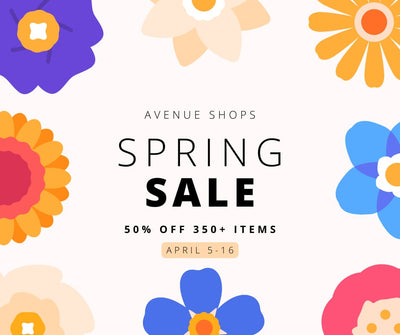 Spring Sale Info!