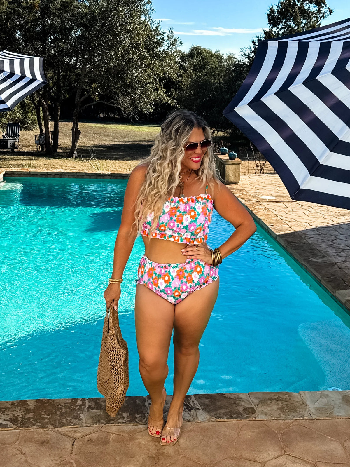Amalfi Blooms Swim Set - RTS