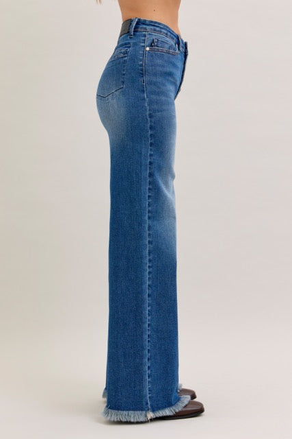 Karla High Waist Column Straight Button-Fly & Back Welt Pkts - 9/17/2025